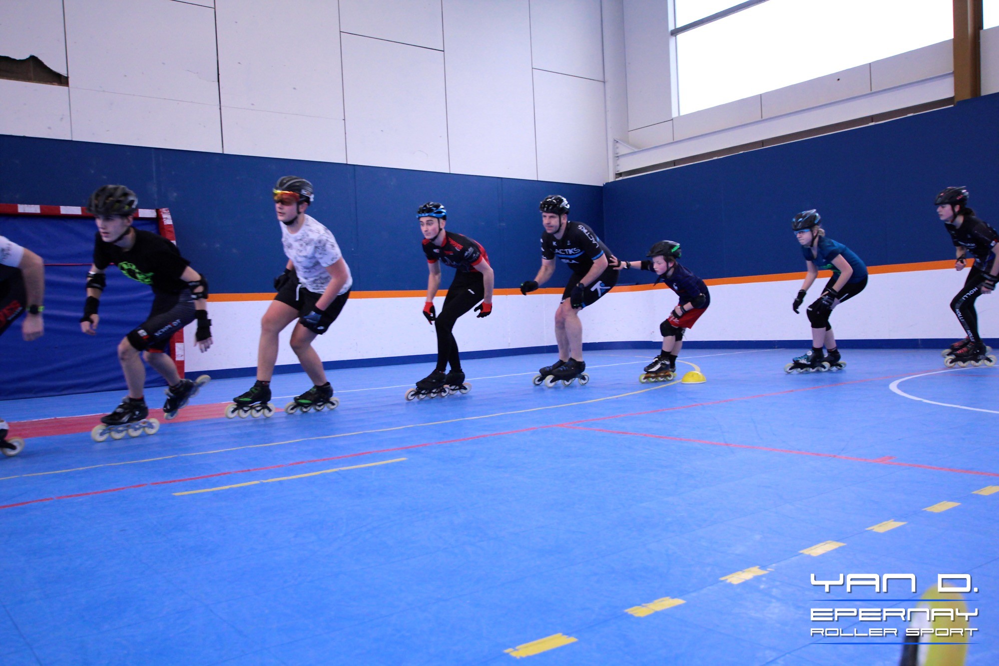 Dernier entraînement avant le France Indoor