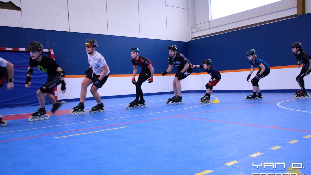 Dernier entraînement avant le France Indoor