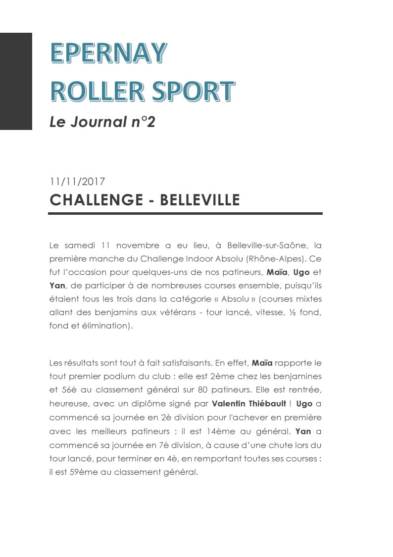 Le Journal ERS n°2