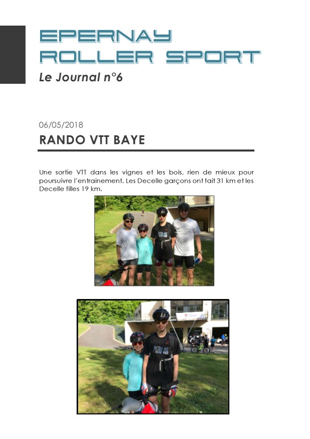 Le Journal ERS n°6