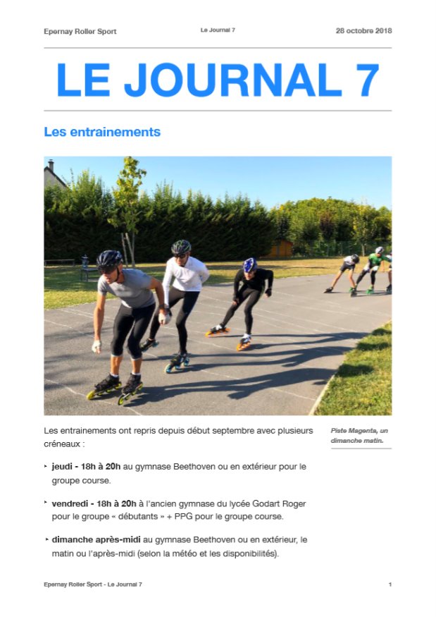 Le Journal ERS n°7